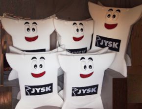 pillow mascot Jysk